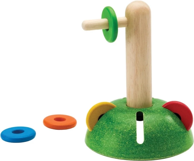 PlanToys – poziome nawlekanie krążków