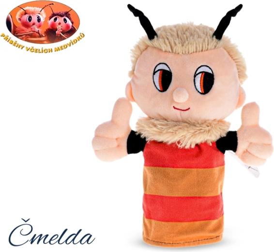 Pluszowy pacynka Ćmelda – Opowieści misi pszczelich, 24 cm