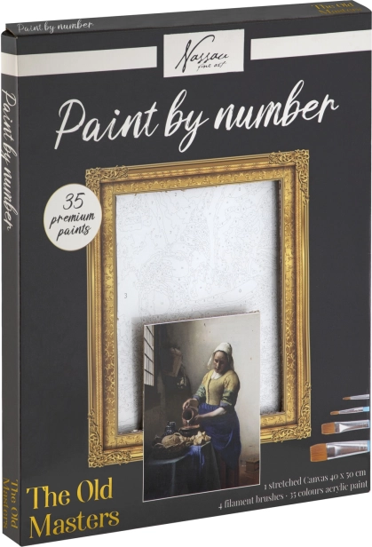 Malowanie po numerach na płótnie Milk Made 40 × 50 cm