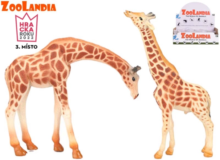 Zoolandia figurka żyrafy 13–18 cm, 2 warianty