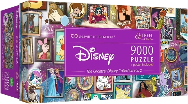 Trefl Disney puzzle 9000 elementów The Greatest Disney Collection Vol. 2