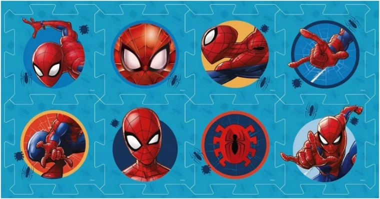 Piankowe puzzle podłogowe Spiderman 118,5 × 61,5 cm