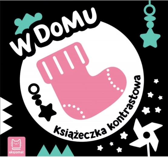 Kontrastowa książeczka dla niemowląt – W domu