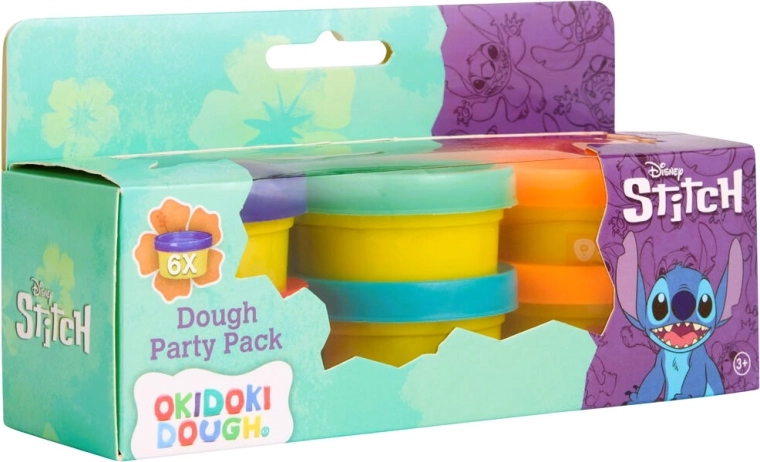 Plastelina do modelowania Disney Stitch – zestaw 6 kolorów