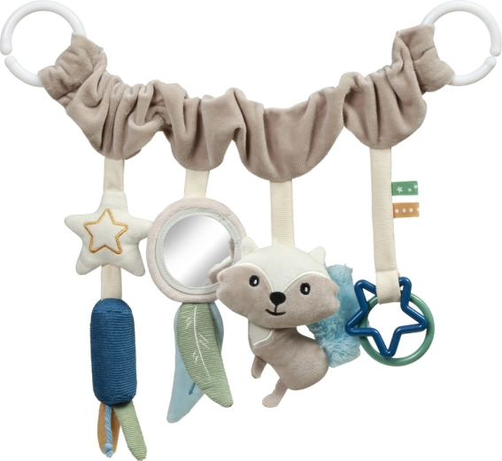 Zawieszana pałąk BABYONO Raccoon do wózka i fotelika samochodowego