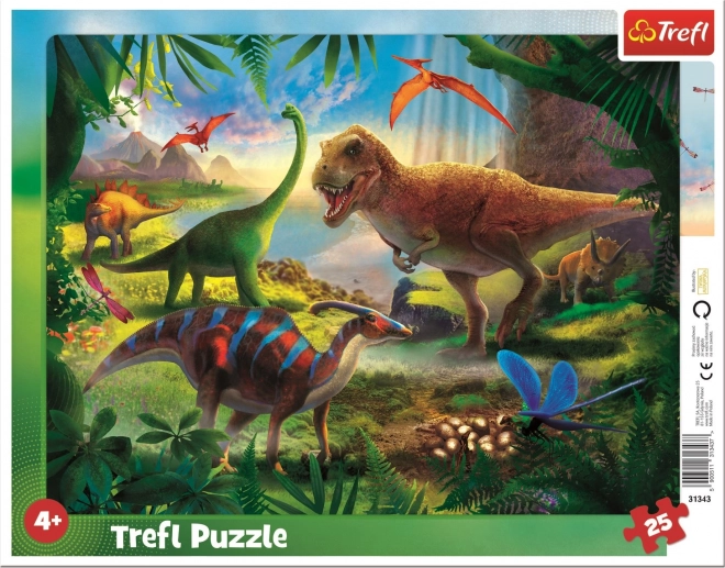 Trefl Puzzle Dinozaury 25 elementów