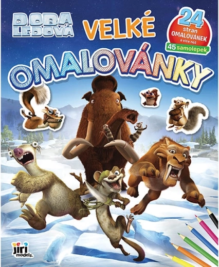 Wielkie kolorowanki Epoka lodowcowa