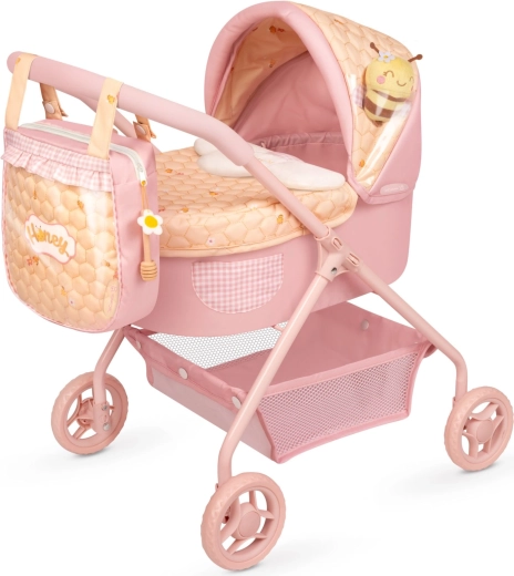 DeCuevas mój pierwszy wózek dla lalek z torbą Honey 2026 – 56 cm