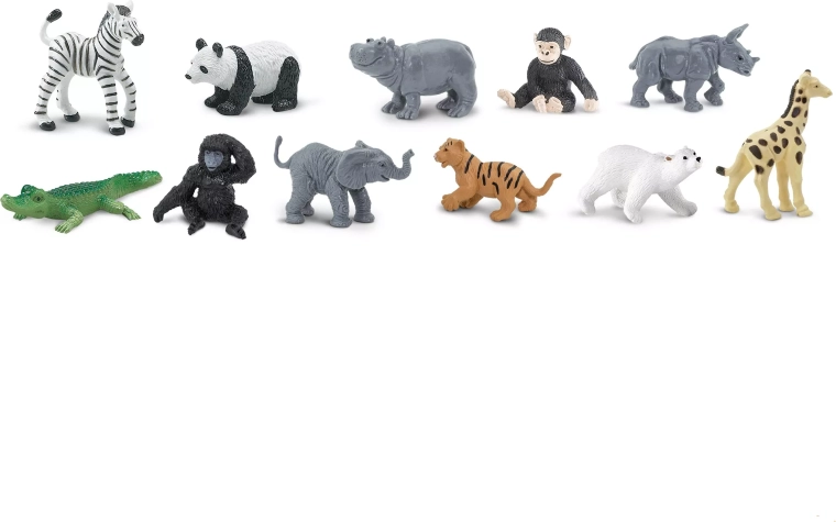 Safari Ltd. młode ze ZOO – zestaw figurek