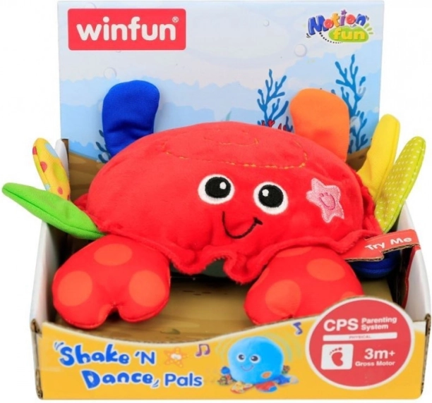 Tańczący i wibrujący Krab