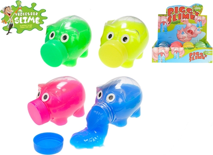 Professor Slime – śluz świnka 9 cm – 4 kolory