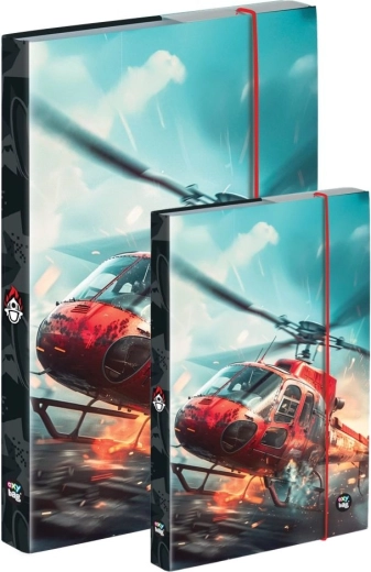 OXYBAG pudełko na zeszyty A4 i A5 strażacy