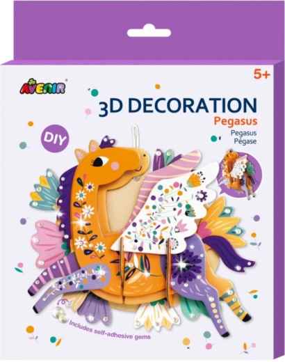 Dekoracja 3D Pegaz
