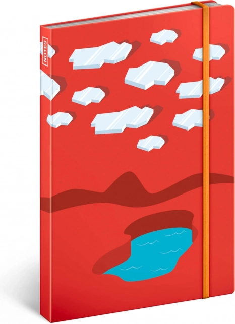 Notes Ice Surfers w twardej oprawie