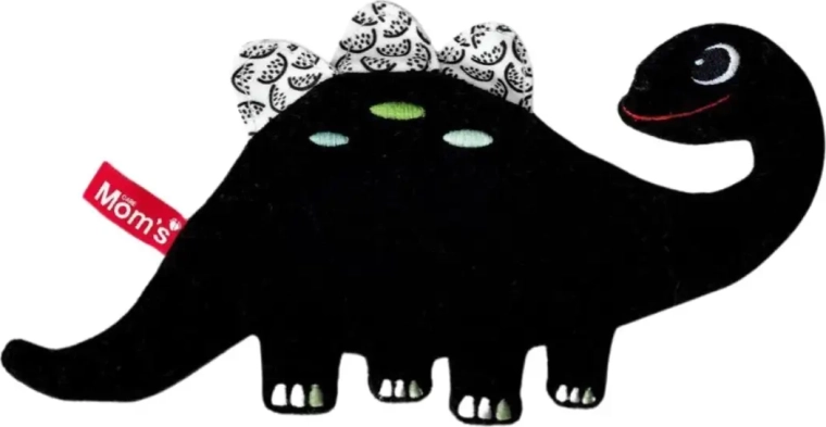 Kontrastowy szeleszczący pluszowy dinozaur dla niemowląt 0+ Mom’s Care