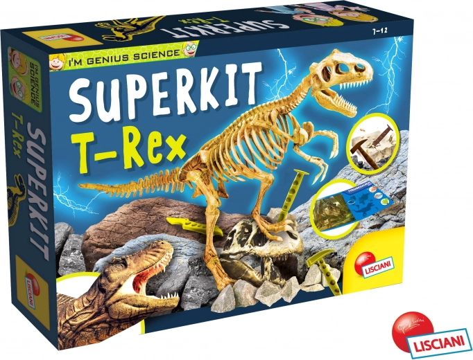 Zestaw archeologiczny I'M GENIUS Super Kit T‑Rex
