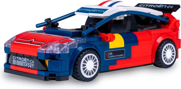 Klocki CaDA Citroën C4 WRC 2008 w skali 1:24
