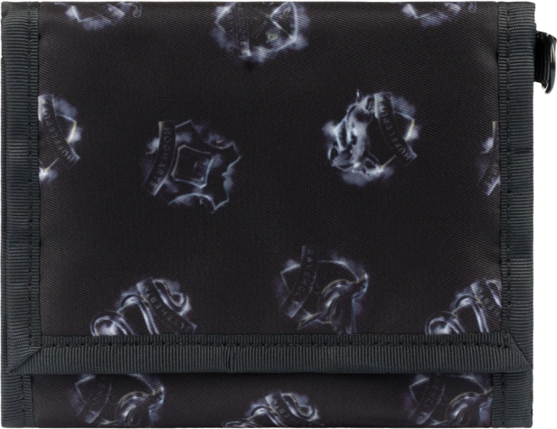 Czarna portfel z nadrukiem Harry Potter Hogwart