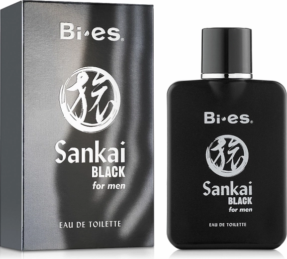 Męska woda toaletowa BI-ES Sankai Black 100 ml