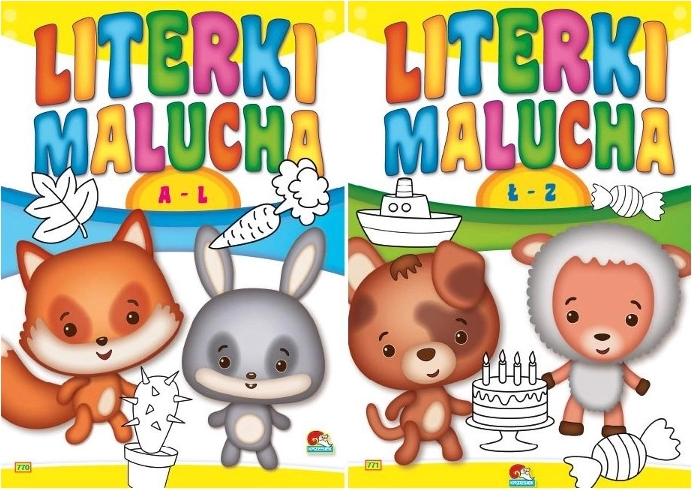 Literki malucha – edukacyjna książeczka do pierwszego pisania liter