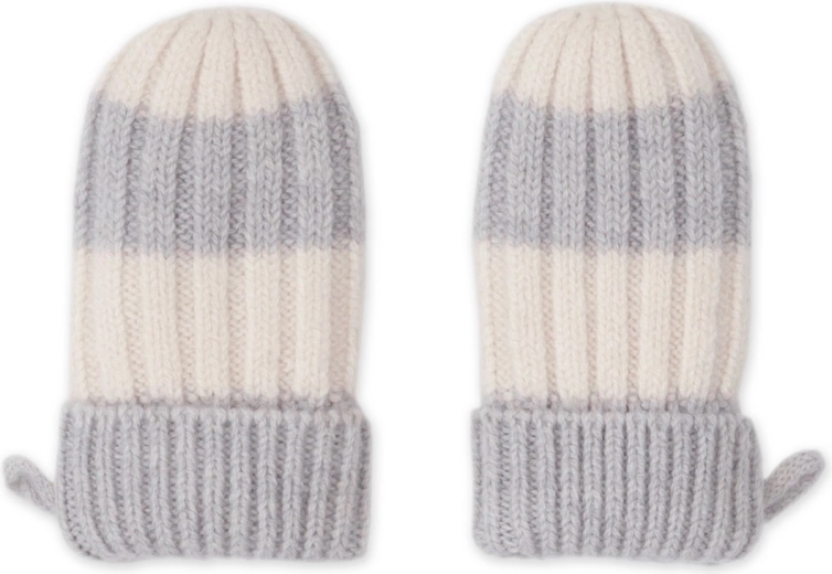 Rękawiczki Lodger Stripe Merino storm (0–12 miesięcy)