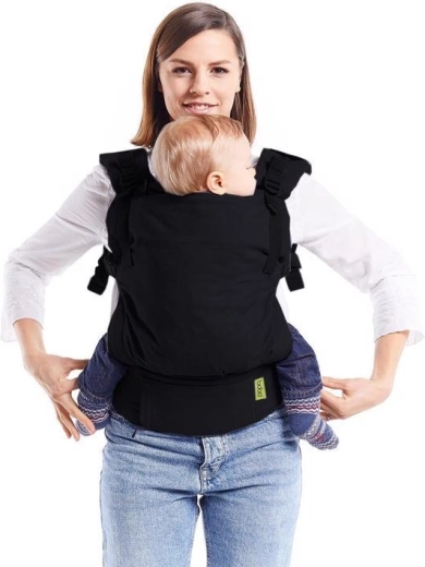 Nosidełko Boba X z bawełny – Black Beauty