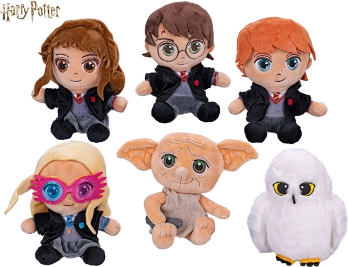 Pluszowa figurka Harry Potter siedząca 16 cm (mix 6 rodzajów)