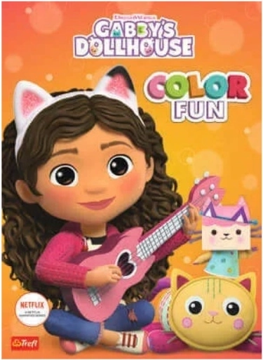 Magiczna kolorowanka Domek dla lalek Gabby Color Fun