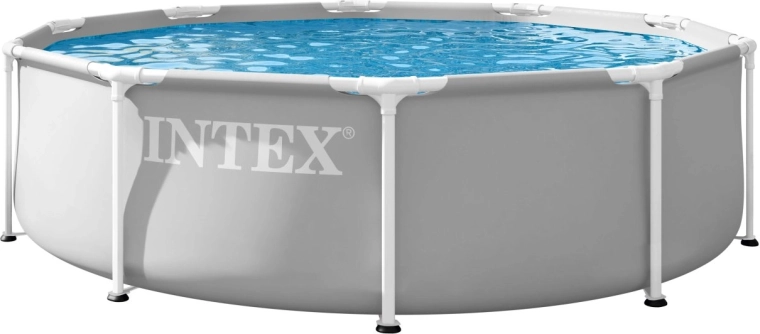 Intex basen ogrodowy stelażowy 305 × 76 cm szary