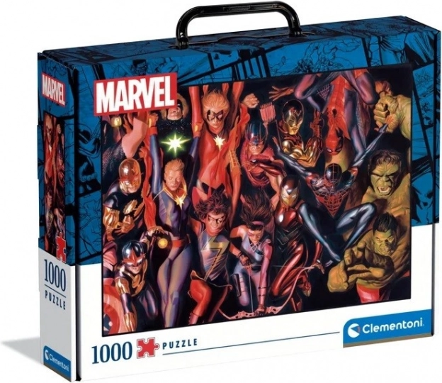 Puzzle w walizce Avengers 1000 elementów