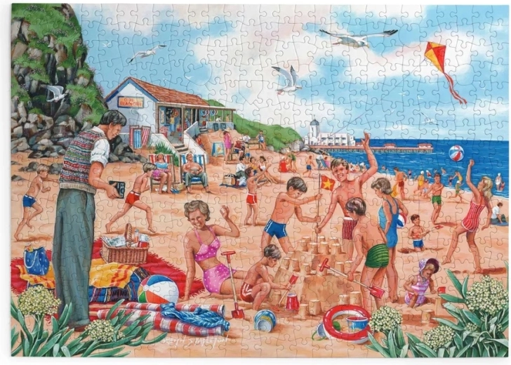 House of Puzzles Rodzinna fotografia nad morzem – puzzle z 500 dużymi elementami