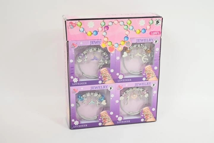 Lovedeer dziecięca bransoletka z zawieszkami charms – motyw morski