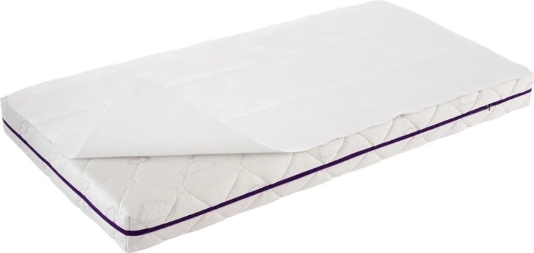 Träumeland nieprzemakalny flanelowy podkład do łóżeczka 90 × 200 cm