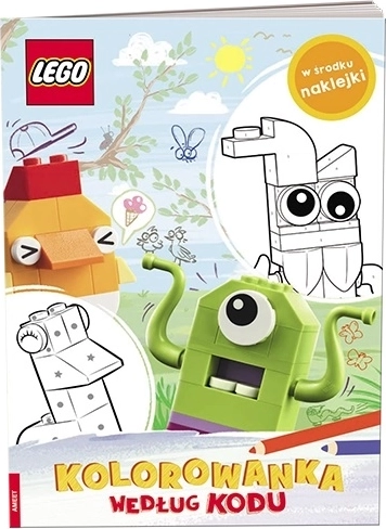 Ameet LEGO Master Brand kolorowanka według kodu