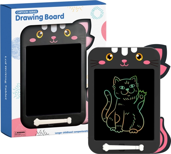 Dziecięca wymazywalna tablica do rysowania kot 26,7 cm