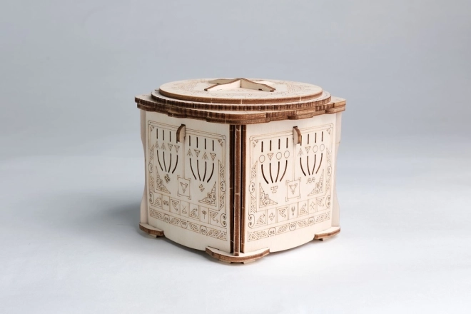 Drewniane pudełko-zagadka EscapeWelt Secret Lock Box