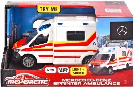 Majorette Grand MERCEDES ambulans 12,5 cm