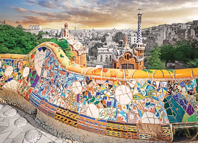 EUROGRAPHICS Puzzle Barcelona - Park Güell 1000 elementów