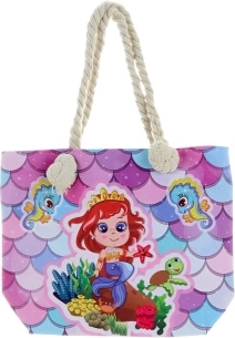 Bawełniana torba Syrena z mytą przednią stroną