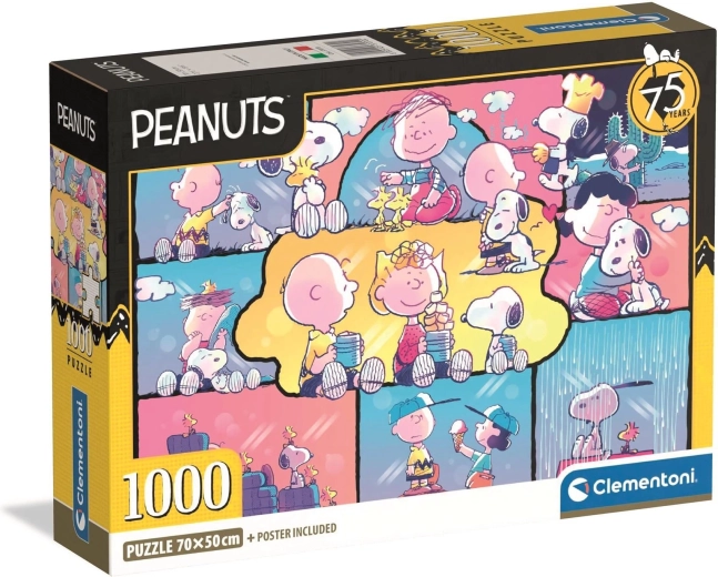 Puzzle CLEMENTONI Peanuts: Snoopy i przyjaciele 1000 elementów