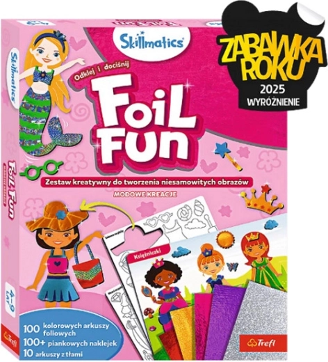 Trefl Skillmatics Foil Fun – modowe kreacje
