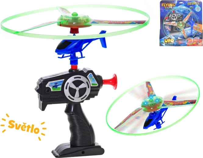 Wyrzutnia dysków 25 cm z mechanizmem bateryjnym