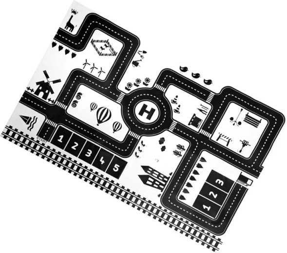 Wodoodporna mata do zabawy 83x57 cm