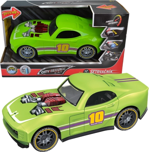 Miejskie superauto 1:14 ze światłami i dźwiękami