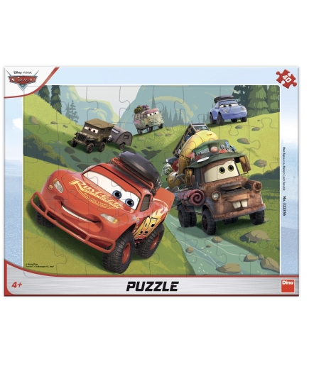 Puzzle dziecięce Cars: Przygoda, 40 elementów