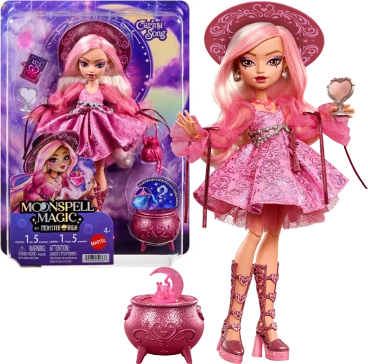 Monster High Moonspell High Carina Song lalka 26 cm z akcesoriami