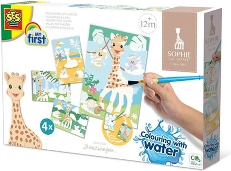 SES Sophie la girafe magiczne malowanie wodą