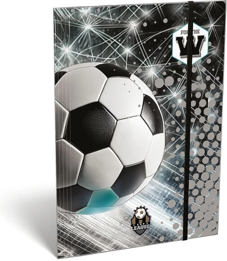 LizzyCard Top League teczka na dokumenty A4 z płaską gumką