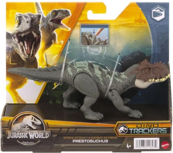Figurka dinozaura z mechanizmem ataku JURASSIC WORLD DINO TRACKERS