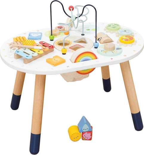Drewniany edukacyjny stolik aktywności Le Toy Van